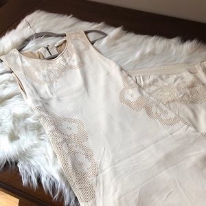 Alice and Olivia crochet dress